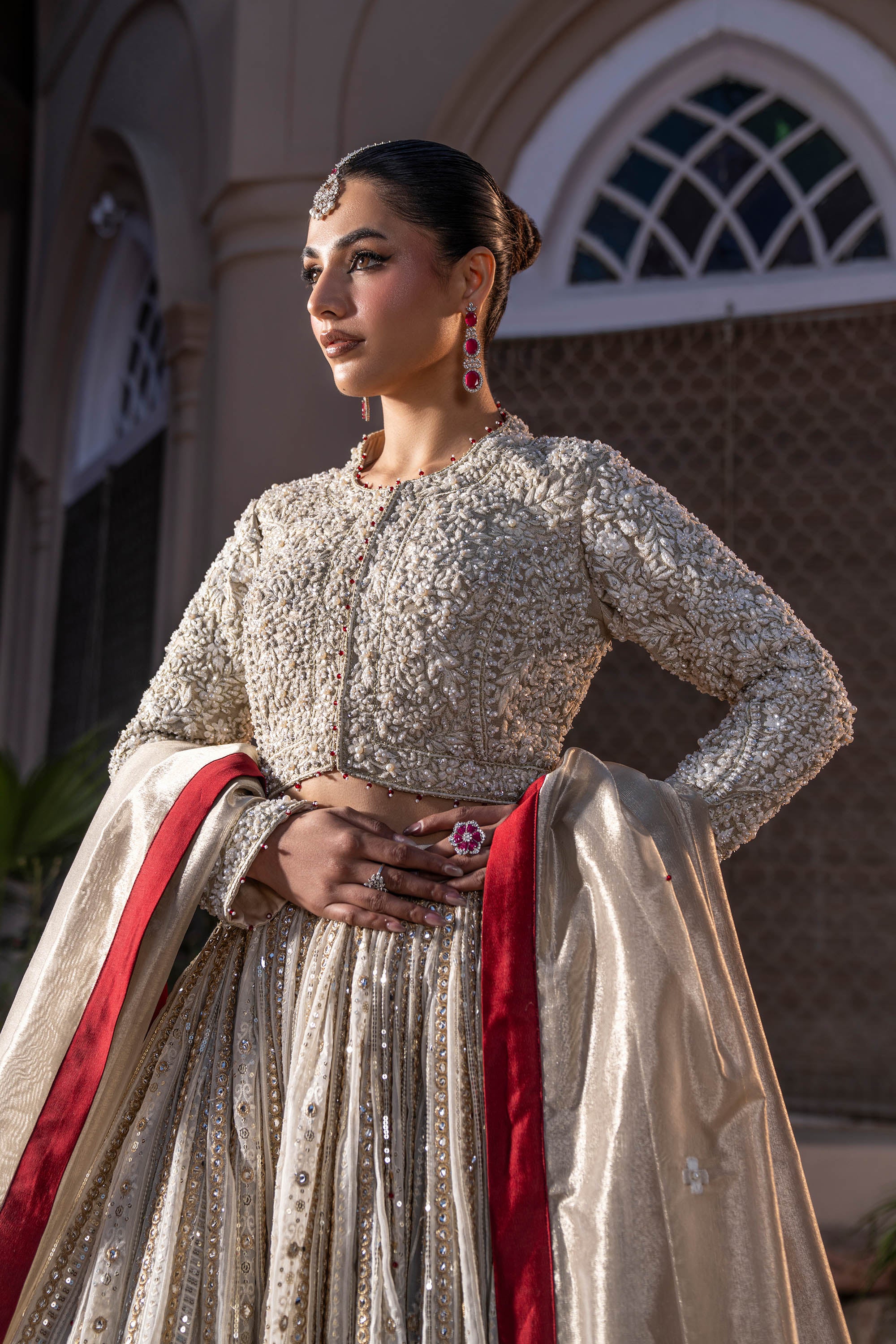 Noora (noo·ra) - Nikkah Sharara Set