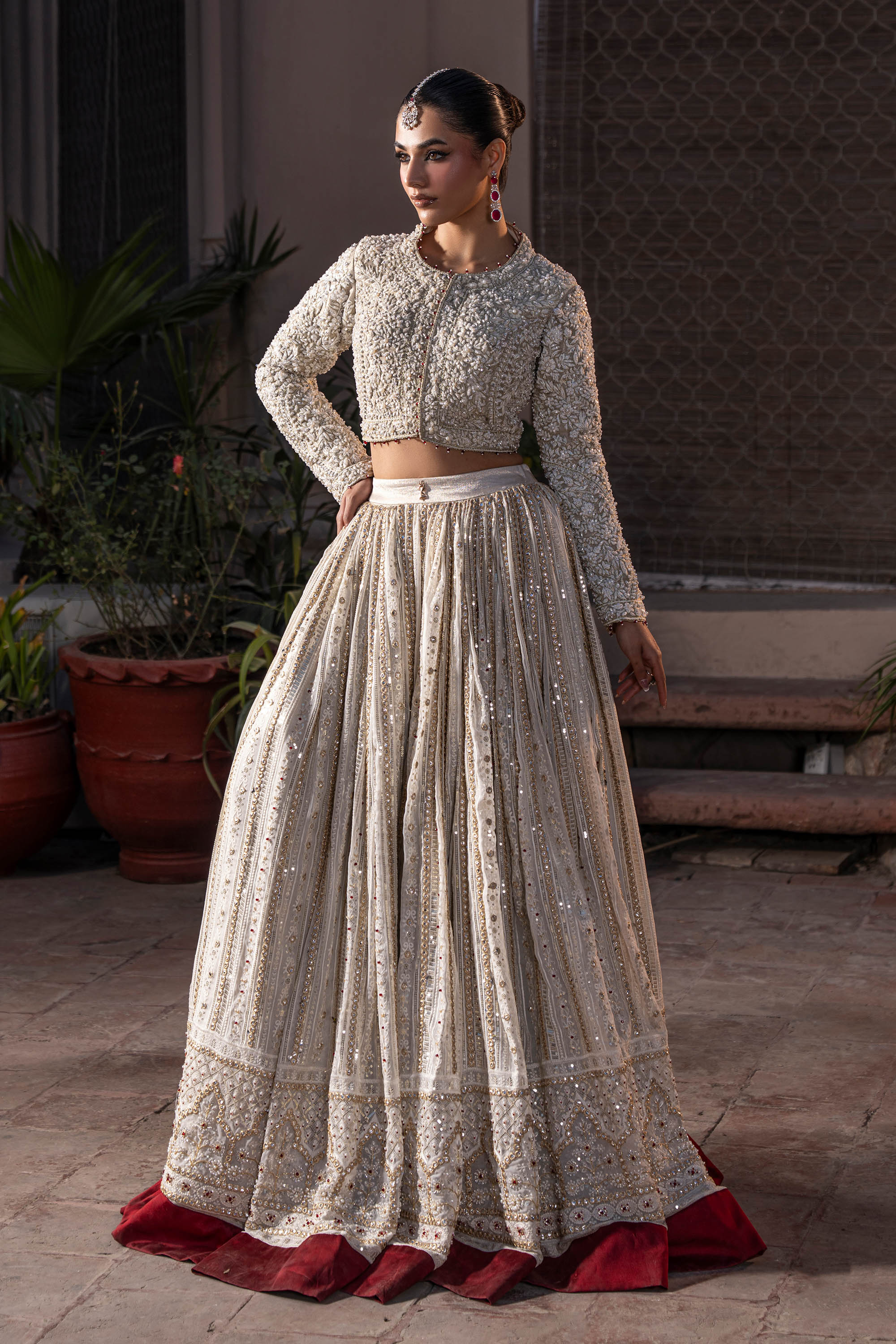 Noora (noo·ra) - Nikkah Sharara Set