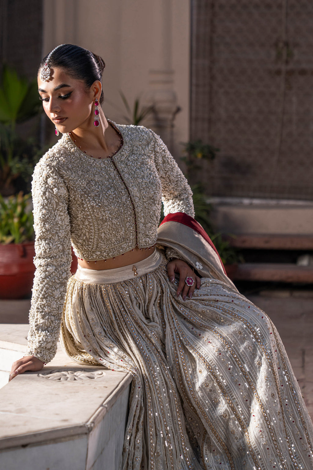 Noora (noo·ra) - Nikkah Sharara Set